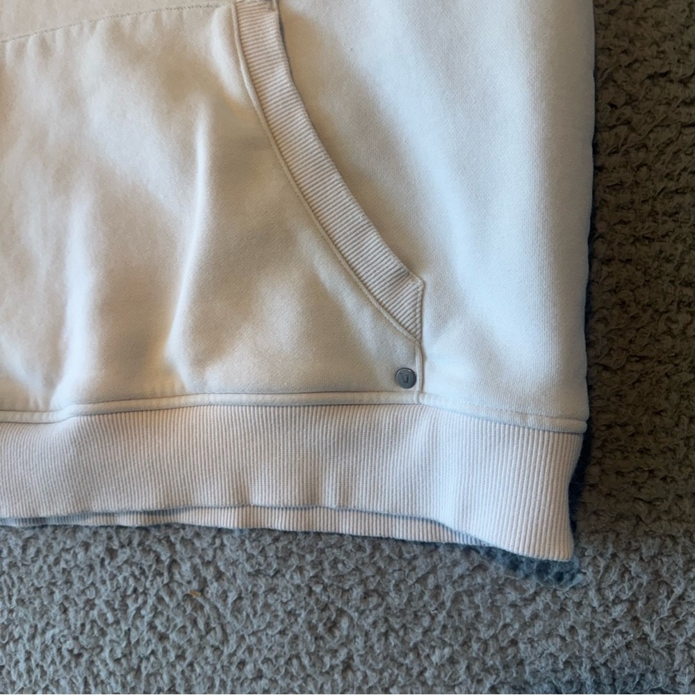 Vuori Mens Fleece Seaside Pullover Hoodie Salt Large V299 - Picture 2 of 14